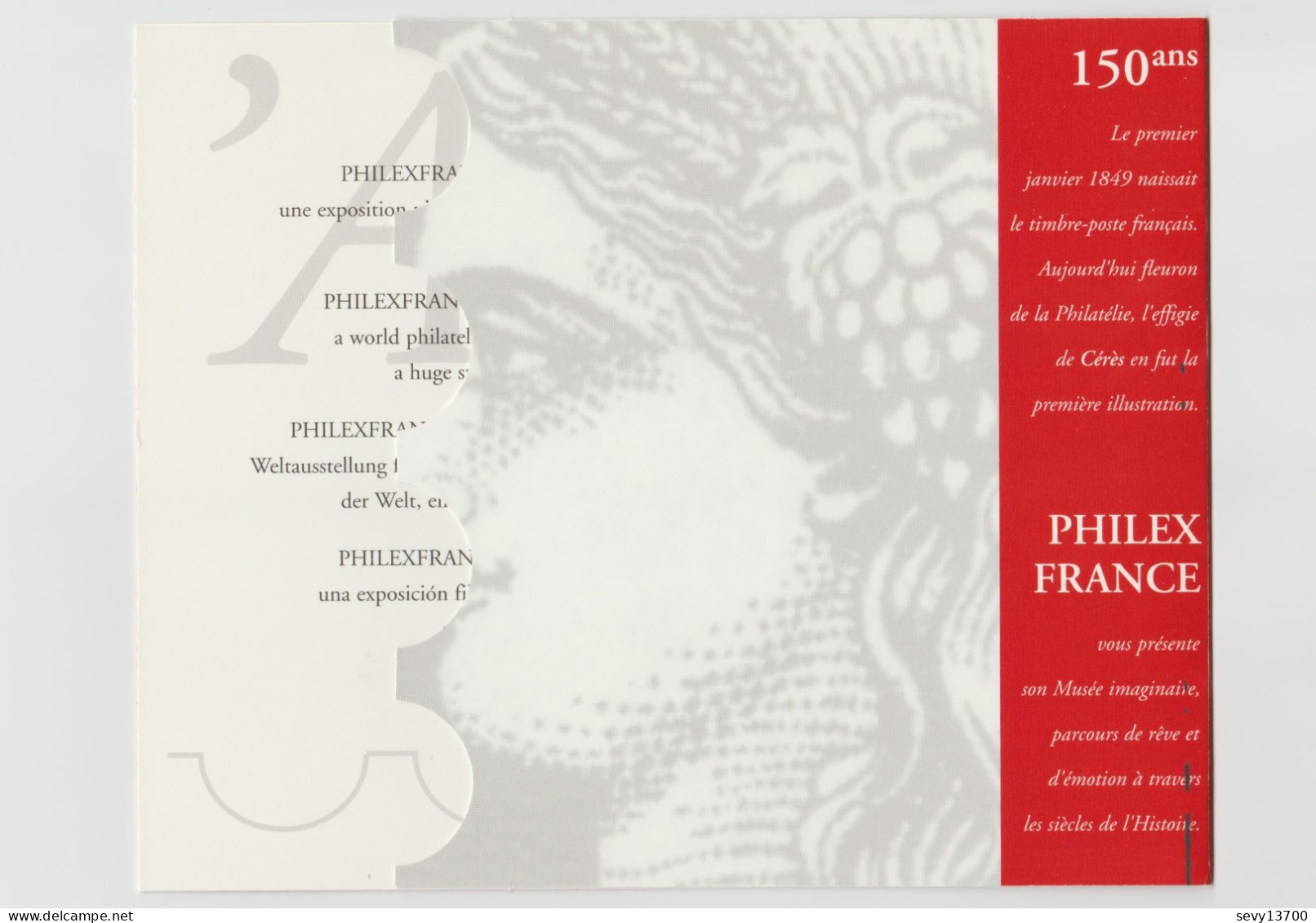 France 1999 Chef D'Oeuvre De L'Art Philex France 99 Le Mondial Du Timbre - Souvenir Blocks