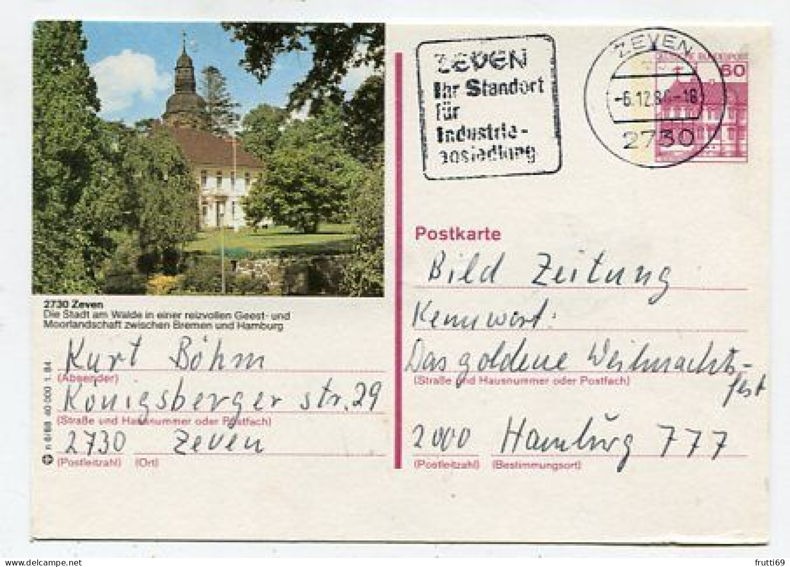 AK 213027 GERMANY - Zeven - Zeven