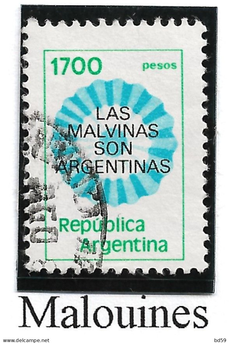 ARGENTINE ARGENTINA 1982 Surcharge “Las Malvinas” Falklands - Gebruikt