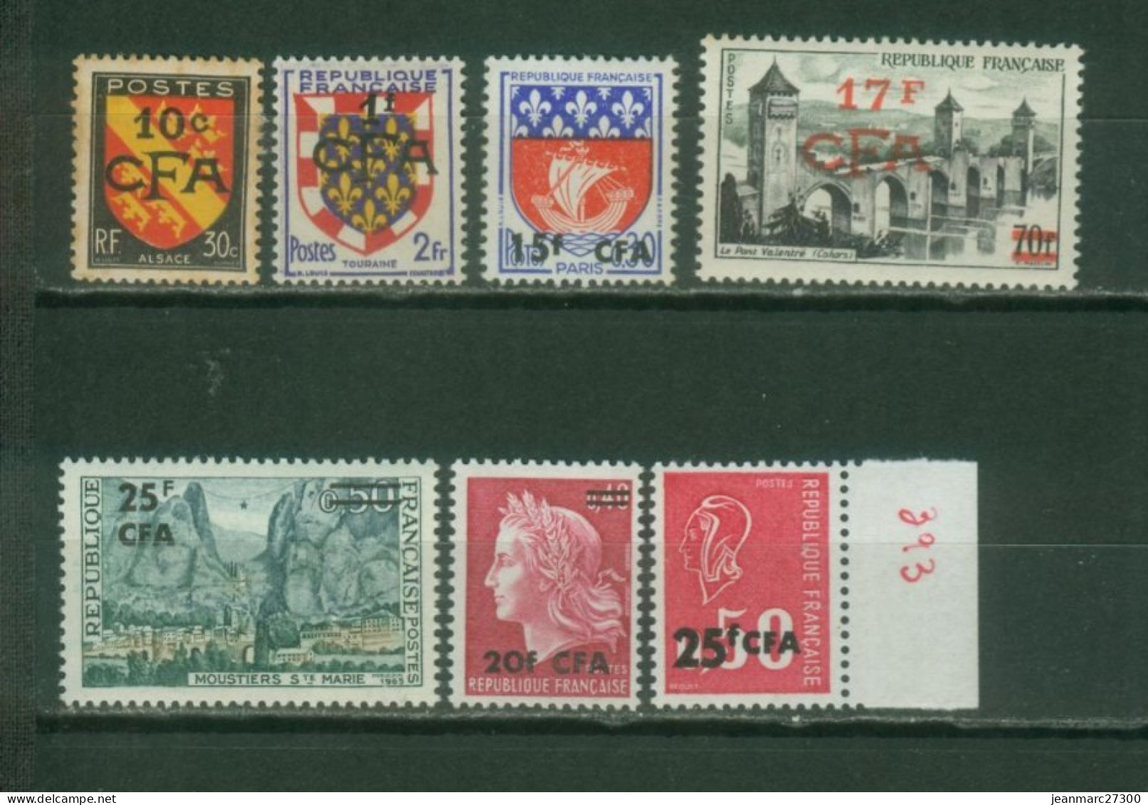 FC REU06 Réunion YT N° 281 288 339 350A 364 385 393 Neufs - Unused Stamps
