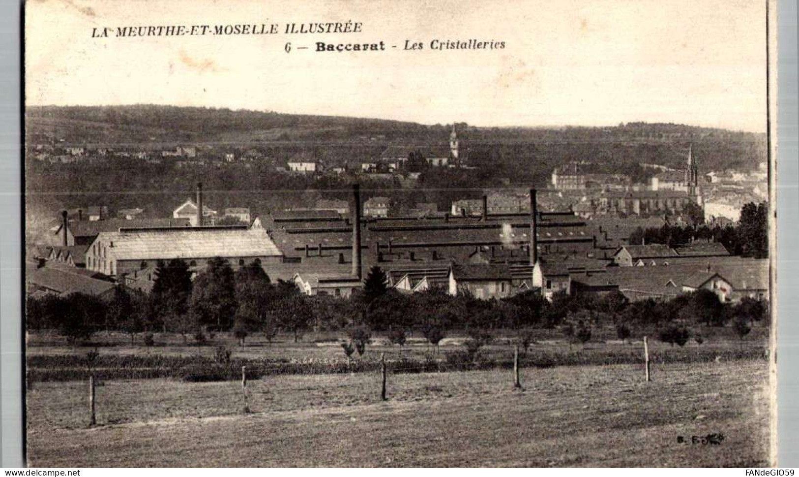 [54] Meurthe Et Moselle > Baccarat  LES  CRISTALLERIES  // 92 - Baccarat