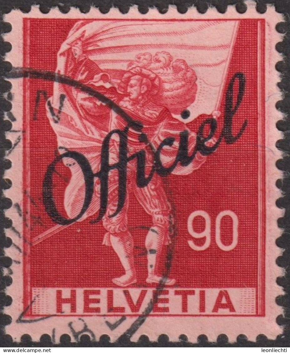 1942 CH / Dienstmarke Officiel ° Mi:CH D59, Yt:CH S198, Zum:CH D59, Verwaltungsmarke - Officials