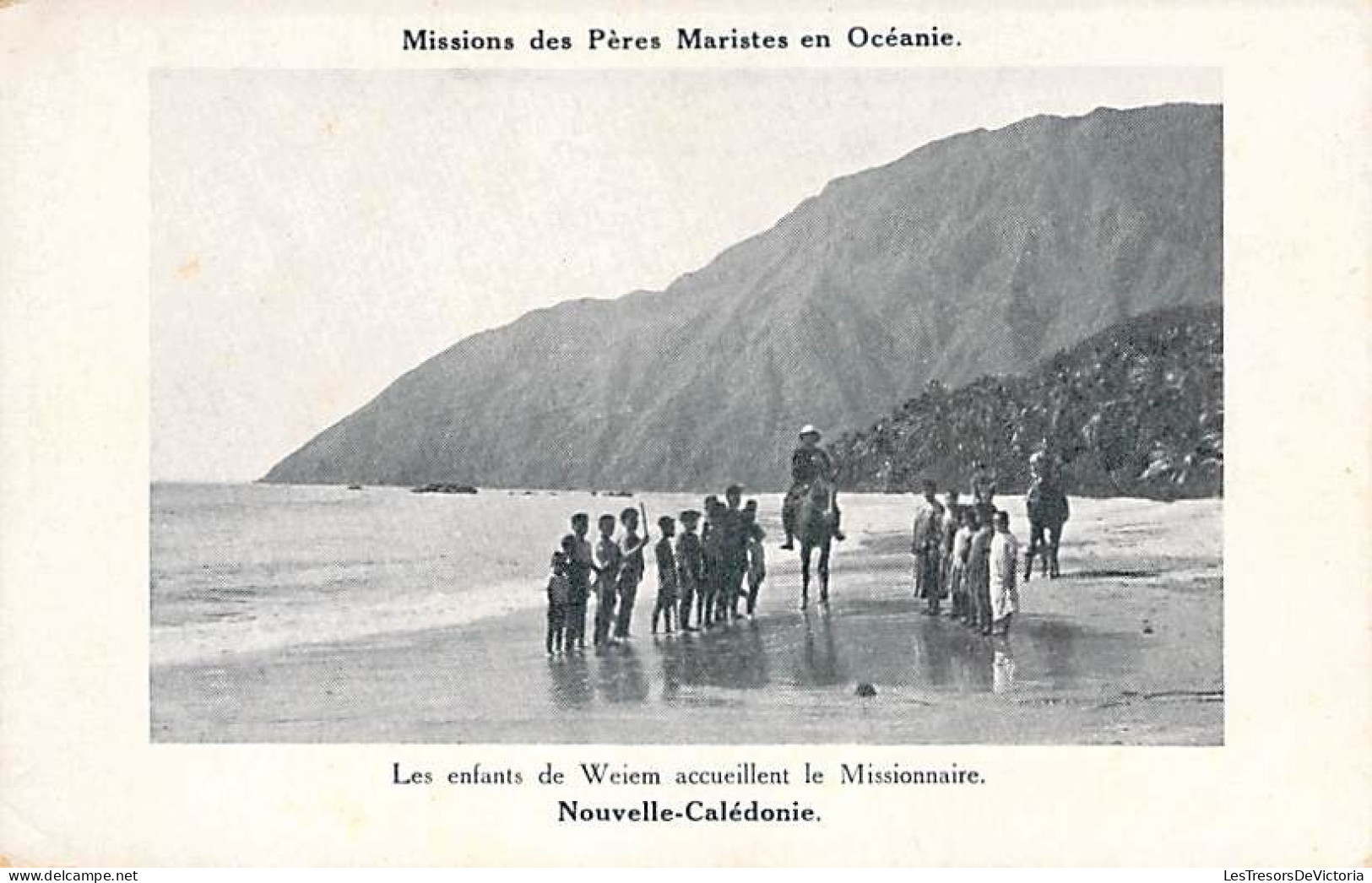 Nouvelle Calédonie - Missions Des Pères Maristes En Océanie - Les Enfants De Weiem  - Carte Postale Ancienne - Nouvelle-Calédonie