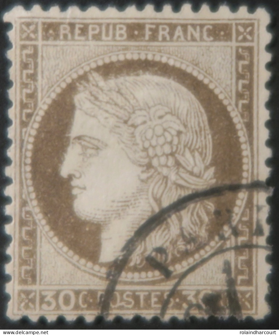 R1311/2936 - FRANCE - CERES N*56 - LUXE - CàD De PARIS - BON CENTRAGE - 1871-1875 Cérès