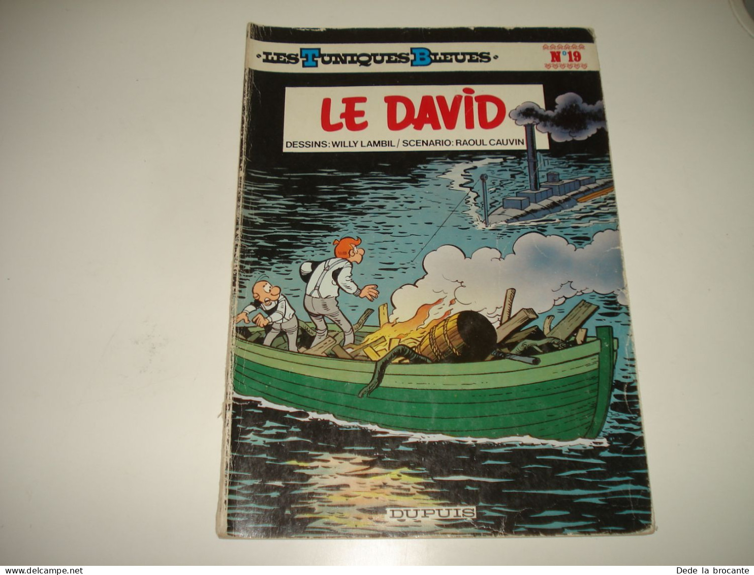 C54 (3) / Les Tuniques Bleues N° 19 " Le David " E.O.   De 1982 - Tuniques Bleues, Les