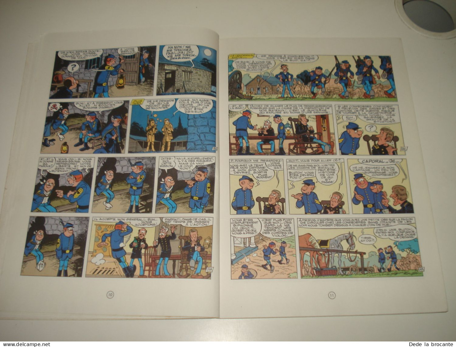 C54 (3) / Les tuniques bleues N° 19 " Le David " E.O.   de 1982