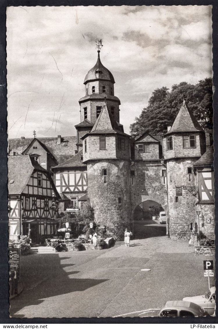 Deustchland - 1961 - Braunfels - Luftkurort - Marktplatz Mit Schlobeingang - Giessen