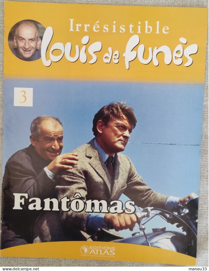 FASCICULE IRRESISTIBLE LOUIS DE FUNES N°3 FANTÔMAS - Ohne Zuordnung