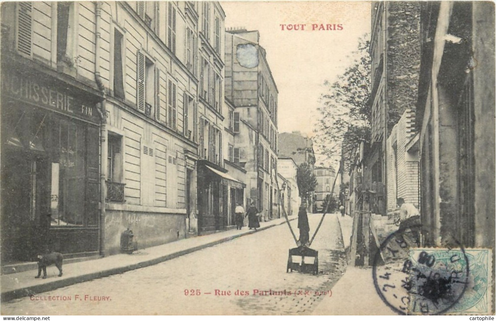 75020 - TOUT PARIS - Rue Des Partants N°925 - Arrondissement: 20