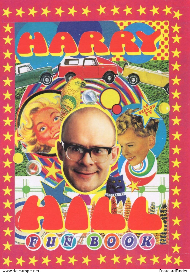 Harry Hill Channel 4 Comedy TV Show Book Launch Advertising Postcard - Andere & Zonder Classificatie