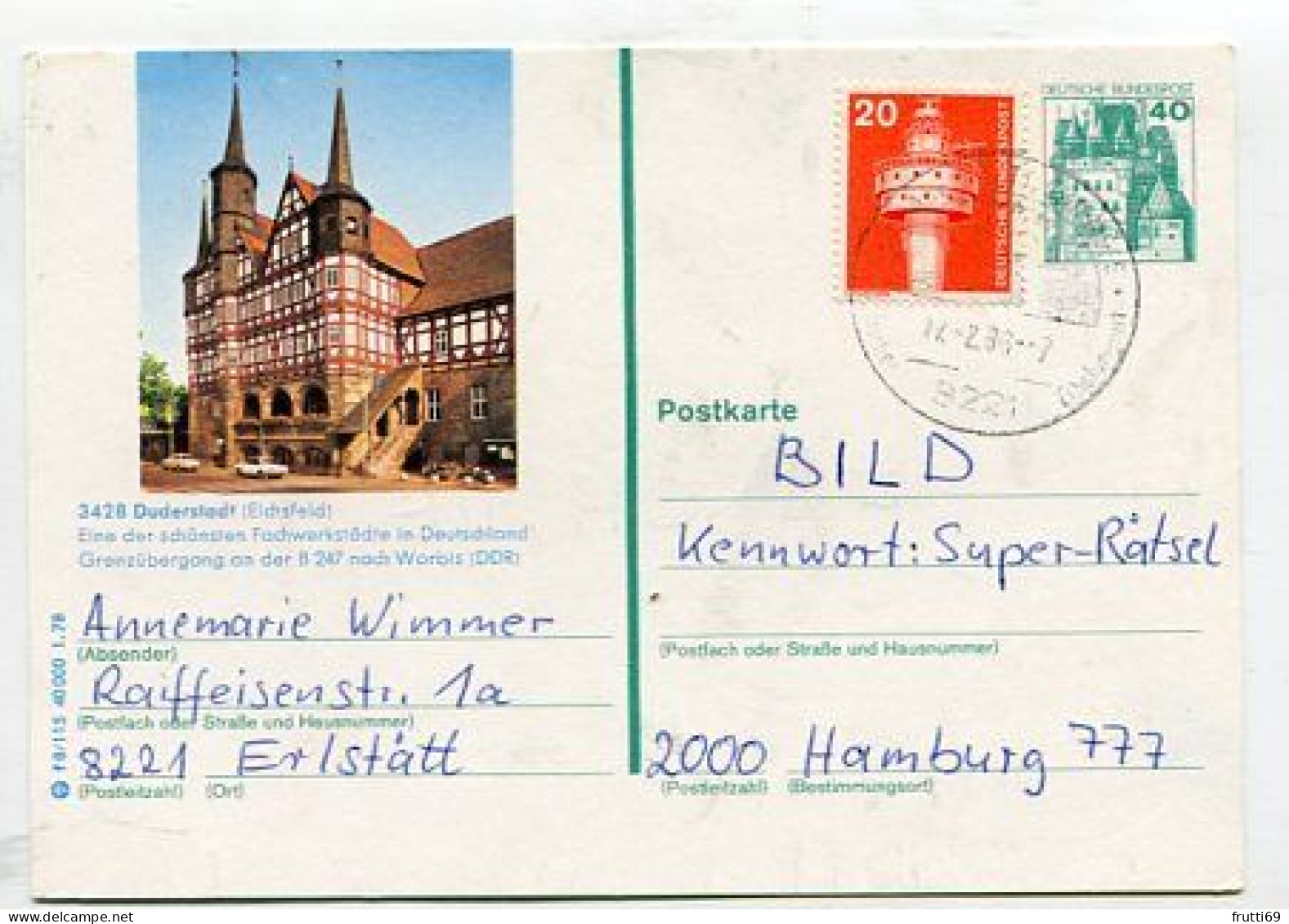 AK 213054 GERMANY - Duderstadt - Duderstadt