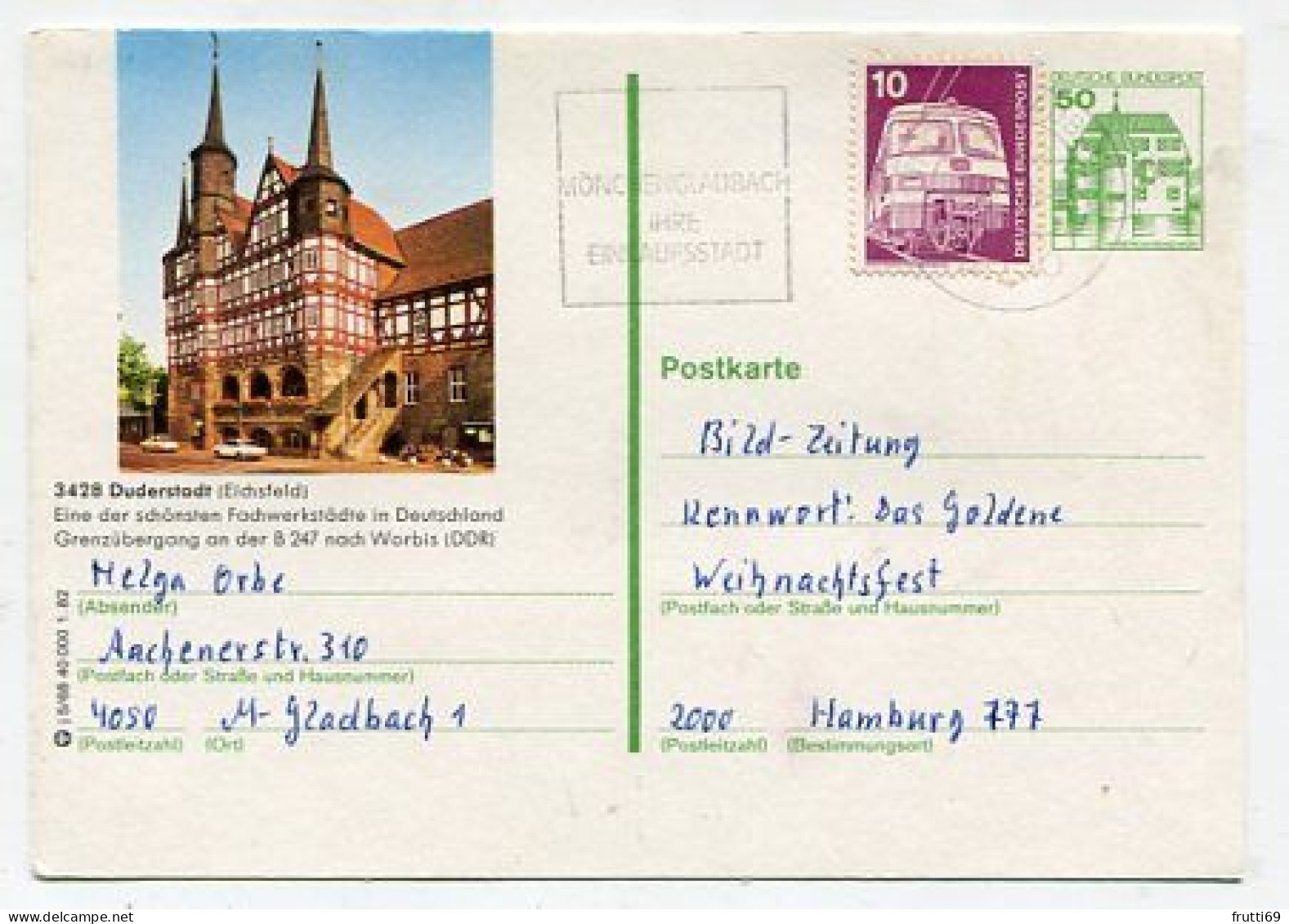 AK 213055 GERMANY - Duderstadt - Duderstadt