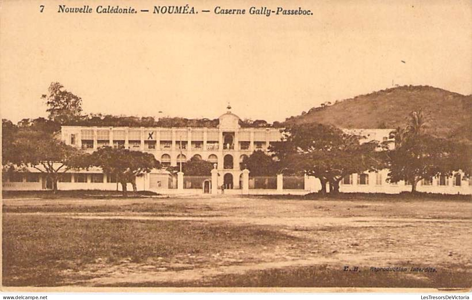 Nouvelle Calédonie - Nouméa - Caserne Gally Passeboc  - Carte Postale Ancienne - Nouvelle-Calédonie