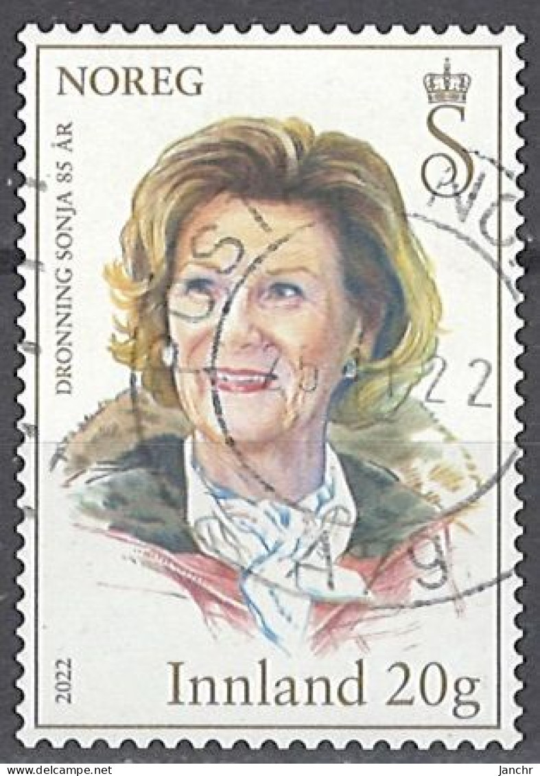 Norwegen Norway 2022. Mi.Nr. 2073, Used O - Used Stamps