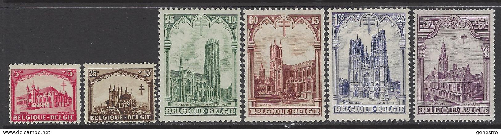 Belgique - 1928 - COB 267 à 272 */** (MNH/MH) - Ungebraucht