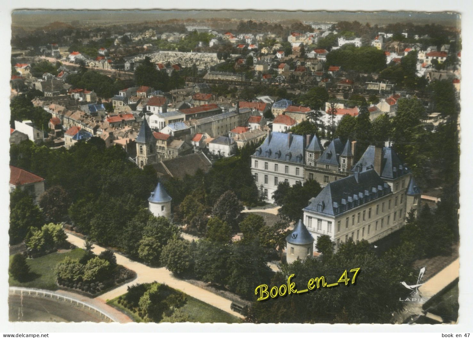 {91626} 91 Essonne Savigny Sur Orge , Le Lycée J. B. Corot  ; En Avion Au Dessus De ... - Savigny Sur Orge