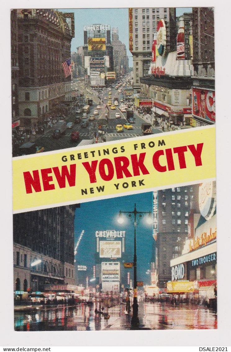 USA United States Greetings From New York City General View, Vintage Photo Postcard RPPc AK (42358) - Altri Monumenti, Edifici