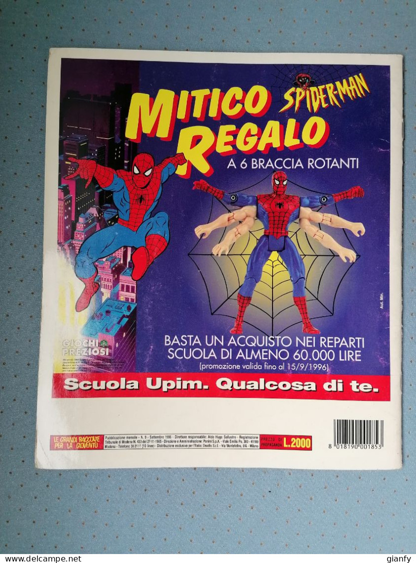 ALBUM FIGURINE PANINI SPIDERMAN COMPLETO 234/234 1995 +INSERTO - Altri & Non Classificati