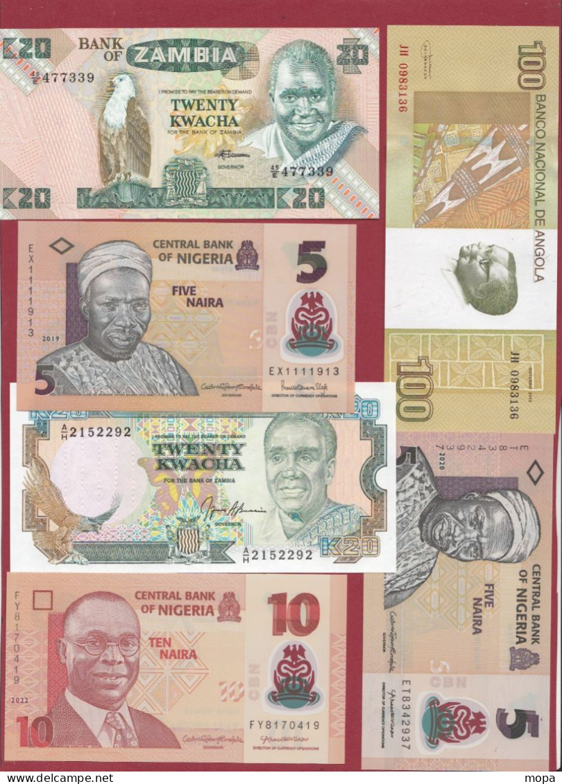 Autres - Afrique 40 billets ---UNC/NEUF