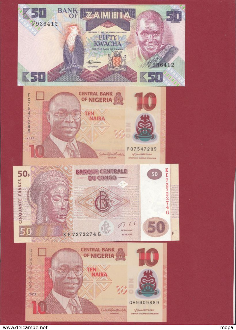 Autres - Afrique 40 billets ---UNC/NEUF