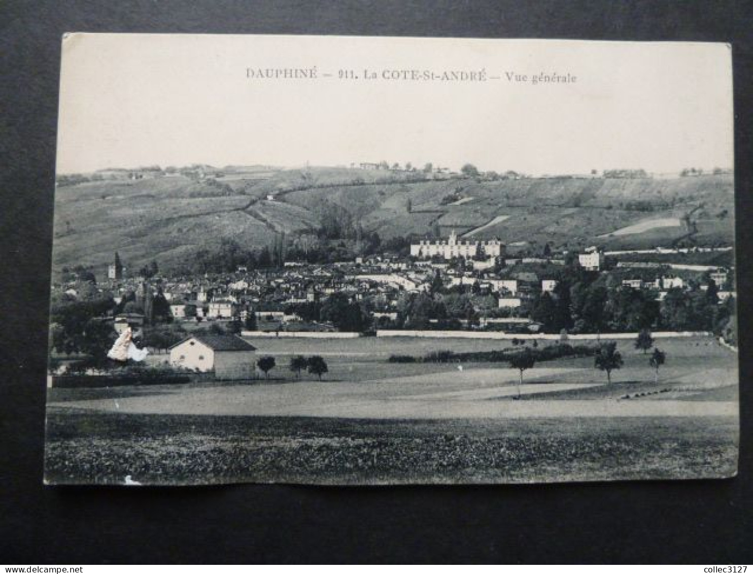 F33 - Dauphiné - La Côte St André - Vue Générale - Edition P; Gaude Grenoble - 1915 - La Côte-Saint-André