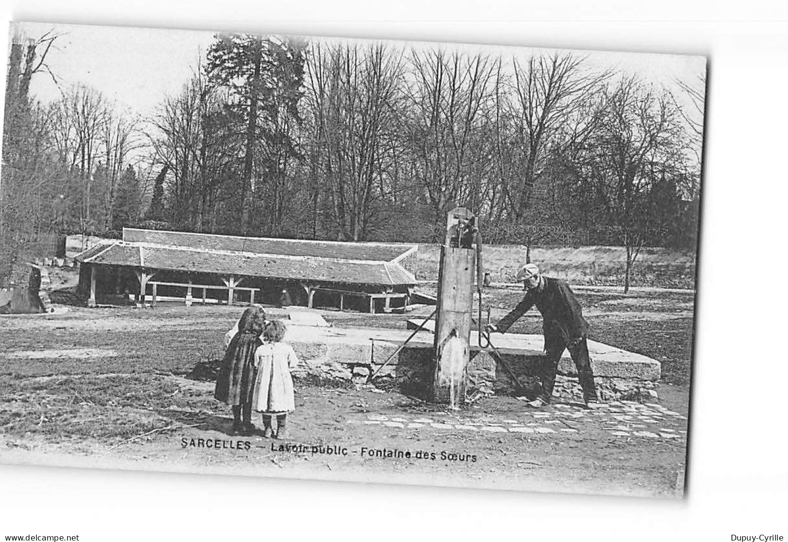 SARCELLES - Lavoir Public - Fontaine Des Soeurs - Très Bon état - Sarcelles