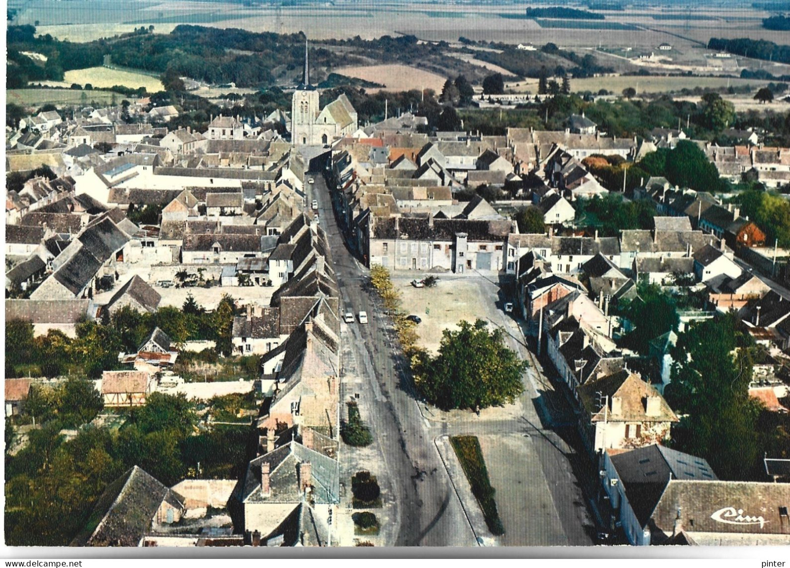 CHEROY - Vue Générale Aérienne - Cheroy