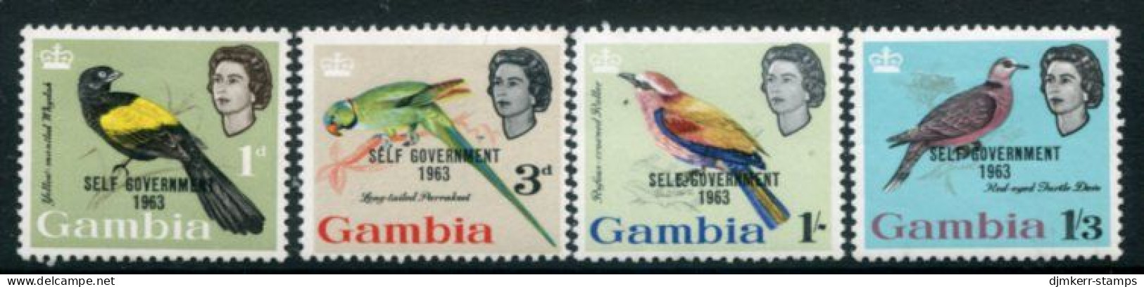 GAMBIA 1963 Self Government MNH / **.  SG 206-09 - Gambia (...-1964)