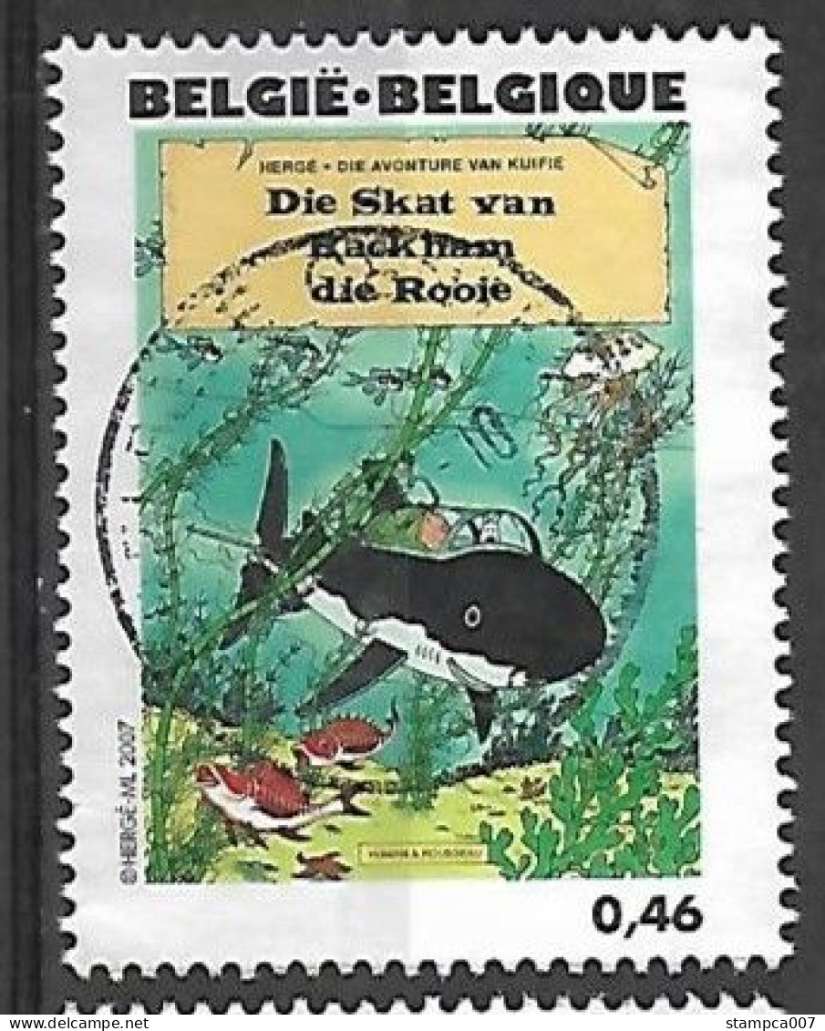 OCB Nr 3647 Tintin Kuifje Tim Strip BD Herge - Centrale Stempel - Used Stamps