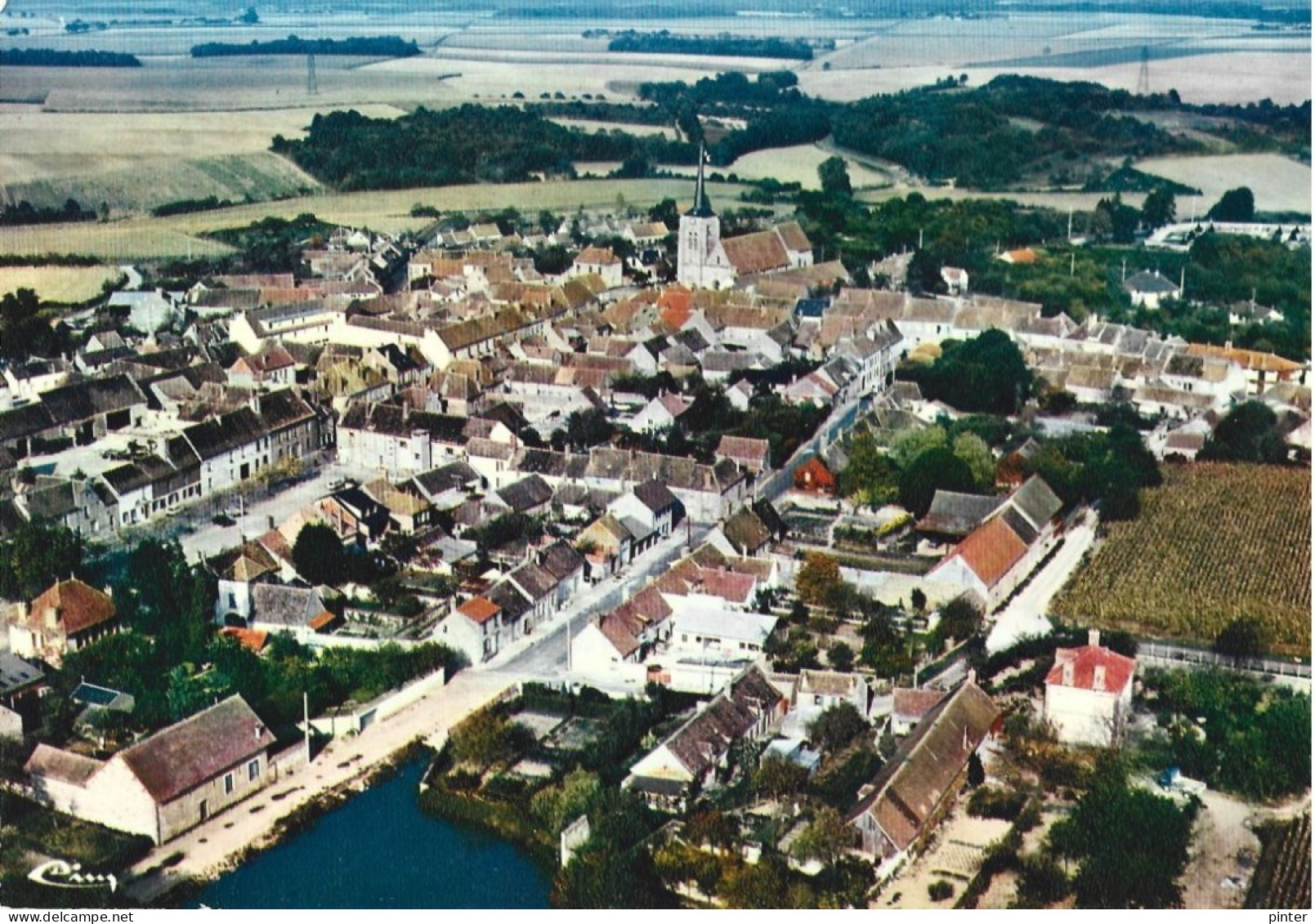 CHEROY - Vue Générale Aérienne - Cheroy