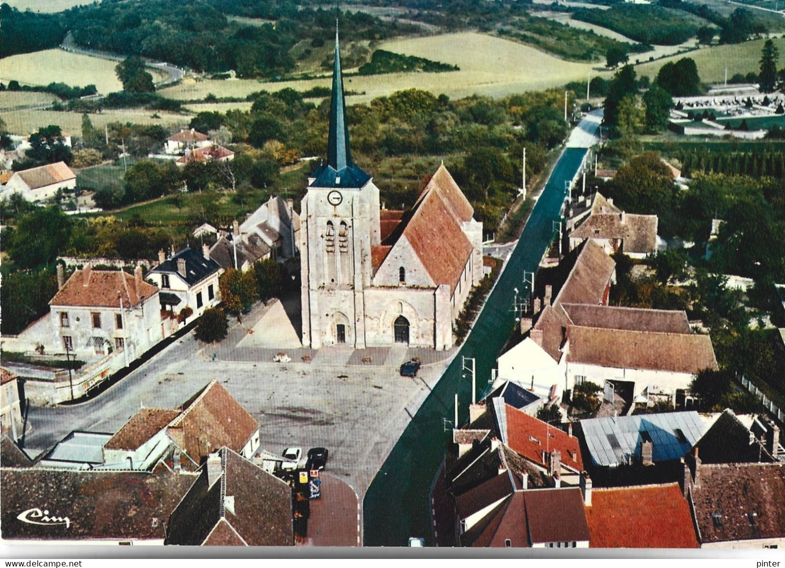 CHEROY - Vue Générale Aérienne - Cheroy