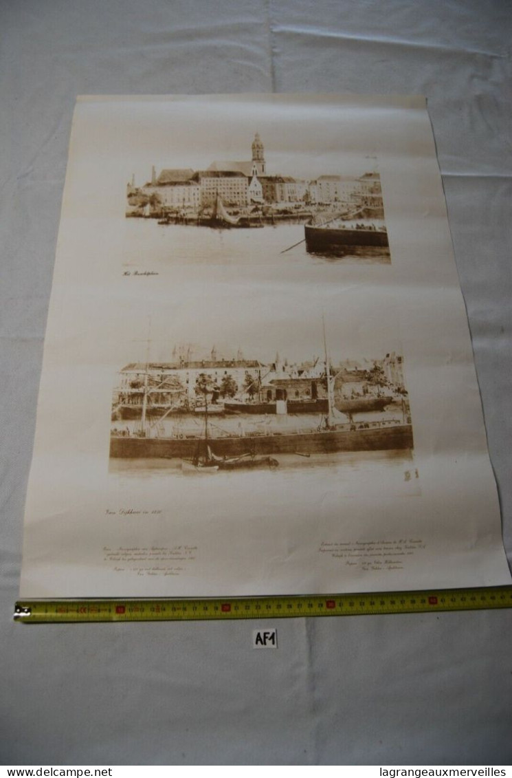 AF1 Ancienne Affiche Ou Autre - Vue Portuaire - Posters