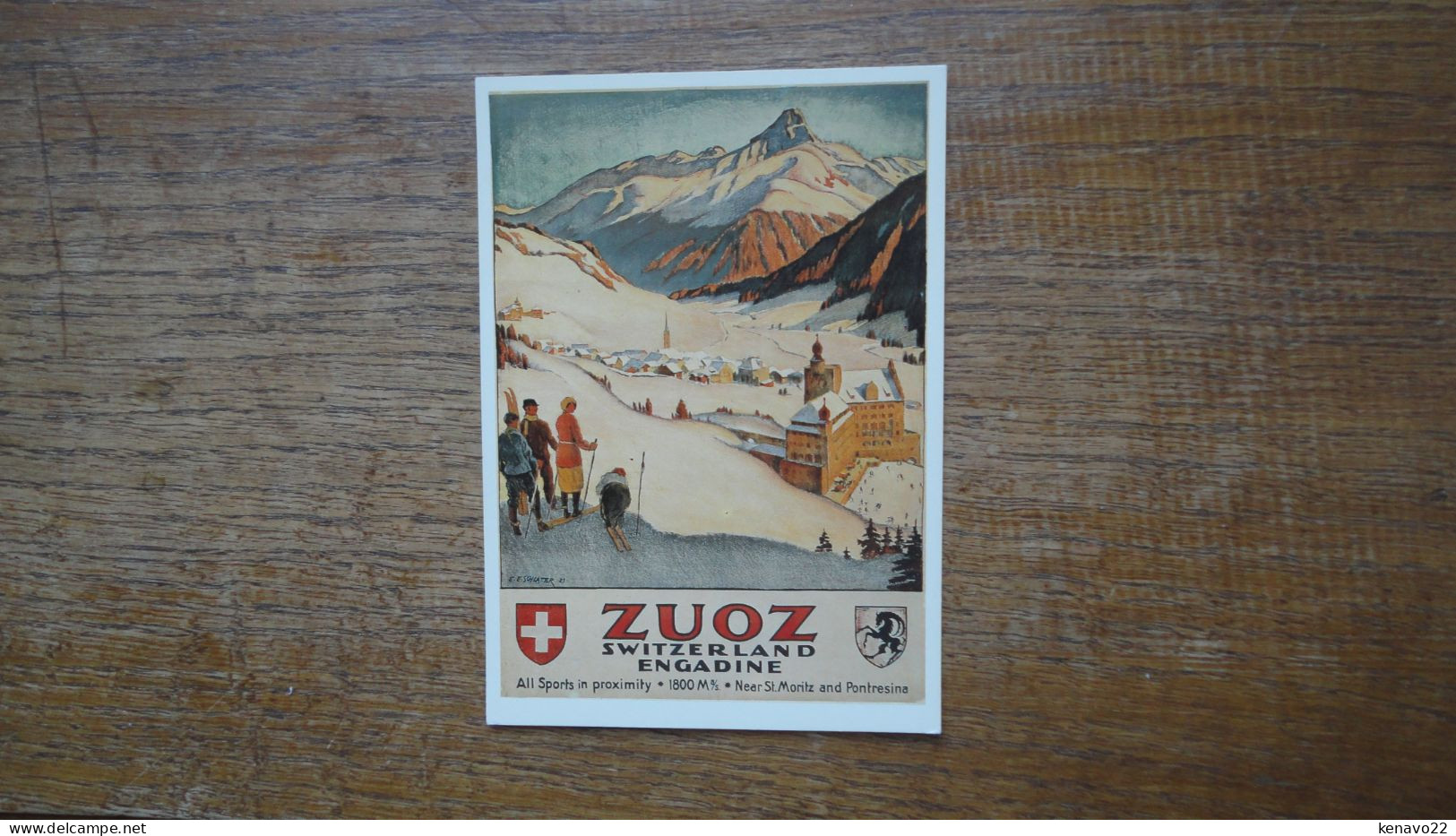 Suisse , Grisons , Zuoz - Zuoz