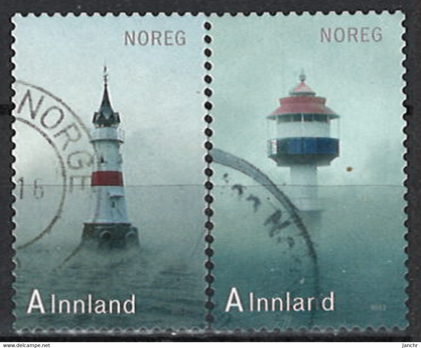 Norwegen Norway 2012. Mi.Nr. 1788-1789, Used O - Used Stamps