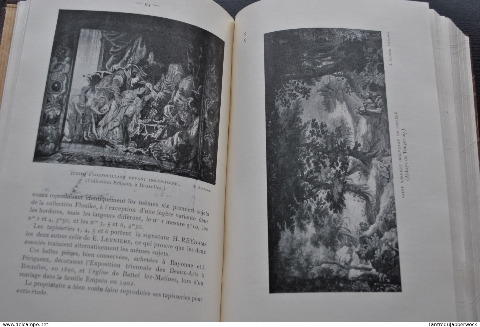 ANNALES D'ARCHEOLOGIE BRUXELLES 22 1908 Reydams tapissiers Sceau Claude de Boisset Mousty Palais impériaux Chine graveur