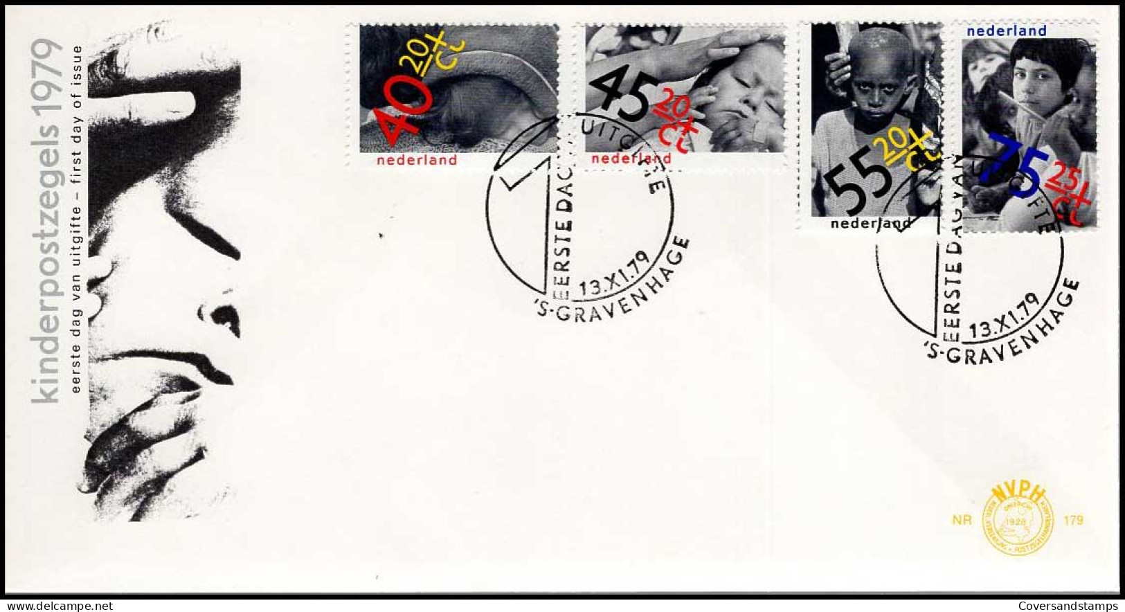 FDC - NVPH 179 - Kinderpostzegels 1979 - FDC