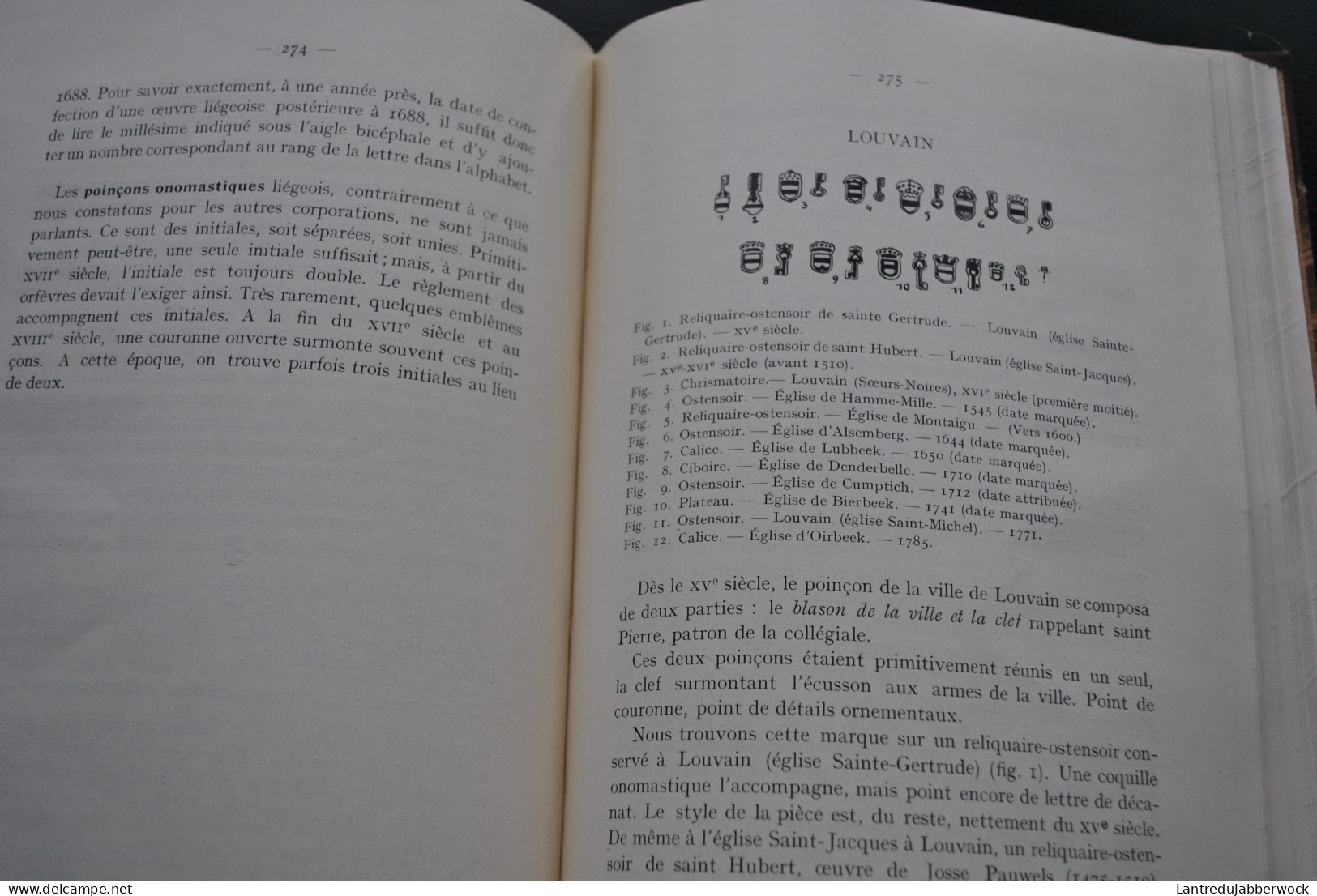 ANNALES D'ARCHEOLOGIE BRUXELLES 24 1910 Soignes Histoire éclairage public Bruxelles Poinçons belges orfèvrerie bardiche