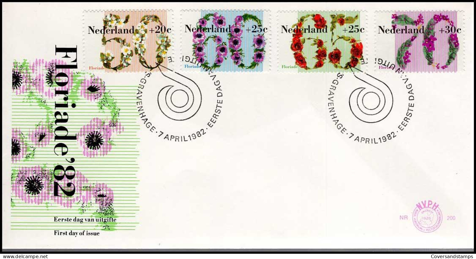 FDC - NVPH 200 - Floriade '82 - FDC