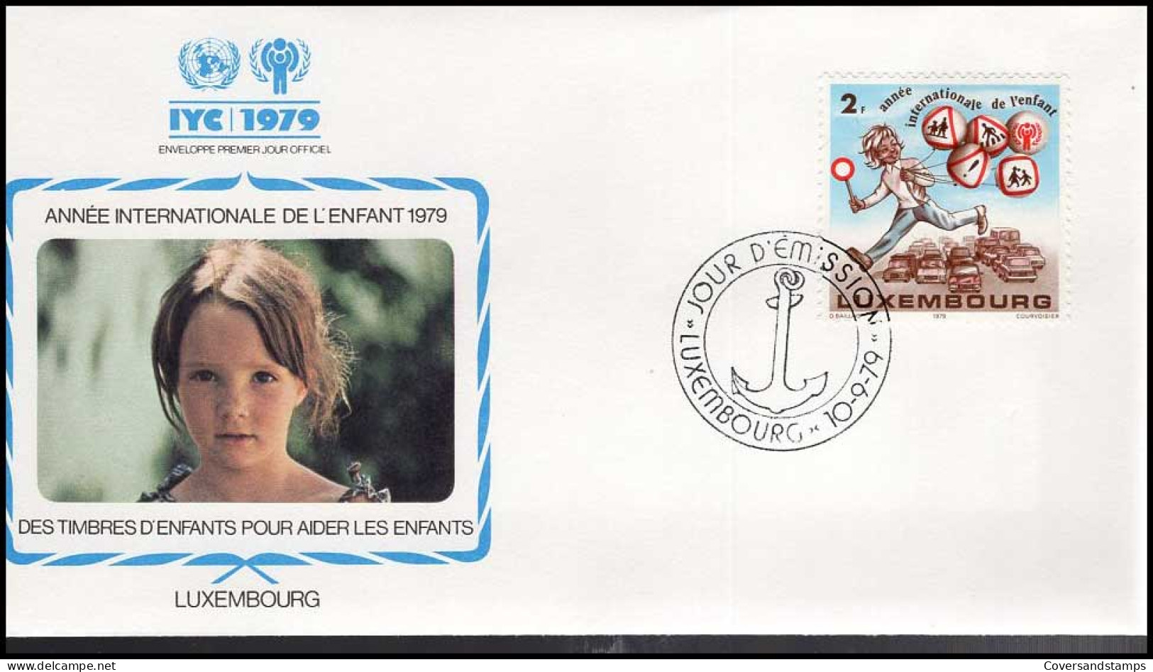 FDC - Year Of The Child / Jaar Van Het Kind / Timbres D'enfants -- Luxembourg - Altri & Non Classificati