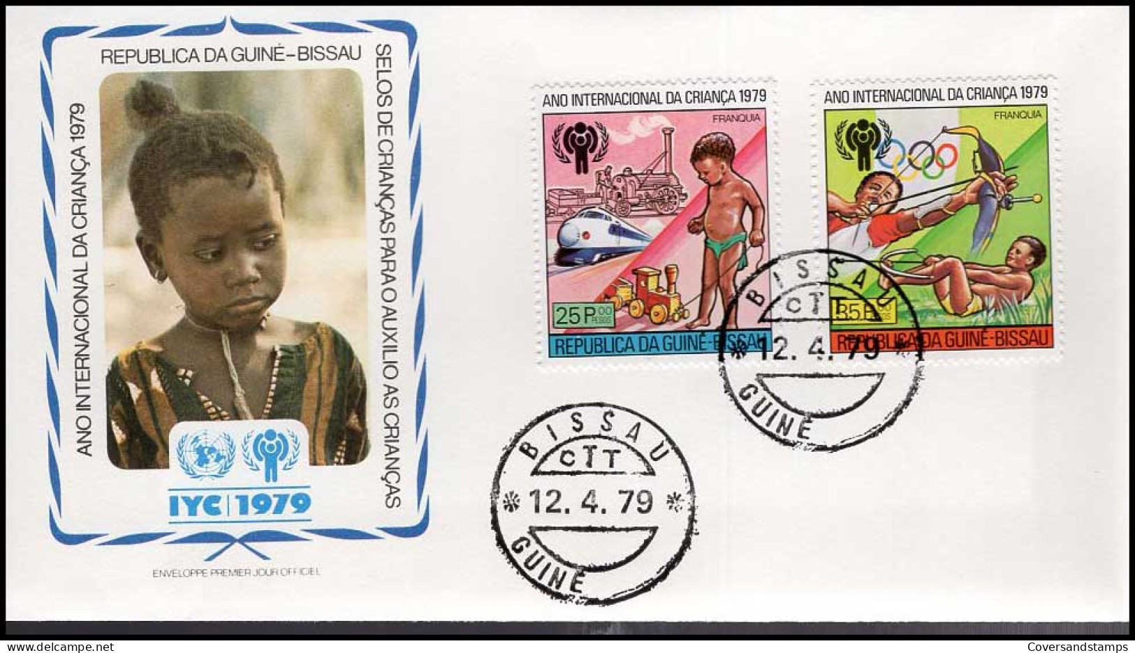 FDC - Year Of The Child / Jaar Van Het Kind / Timbres D'enfants -- Guinea-Bissau - Autres & Non Classés