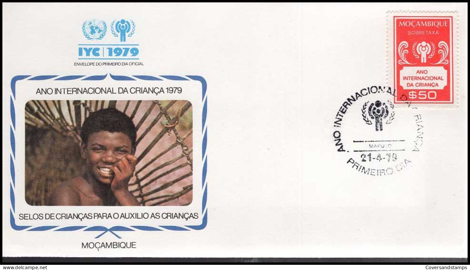 FDC - Year Of The Child / Jaar Van Het Kind / Timbres D'enfants -- Mozambique - Andere & Zonder Classificatie