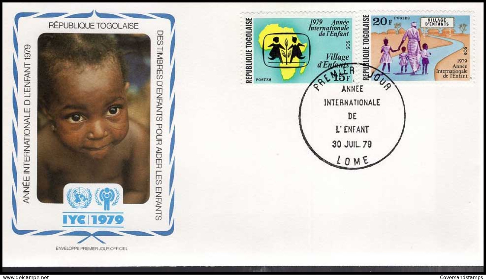 FDC - Year Of The Child / Jaar Van Het Kind / Timbres D'enfants -- Togo - Autres & Non Classés