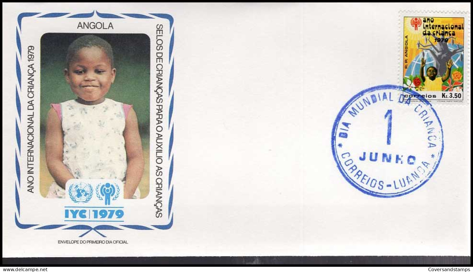 FDC - Year Of The Child / Jaar Van Het Kind / Timbres D'enfants -- Angola - Autres & Non Classés