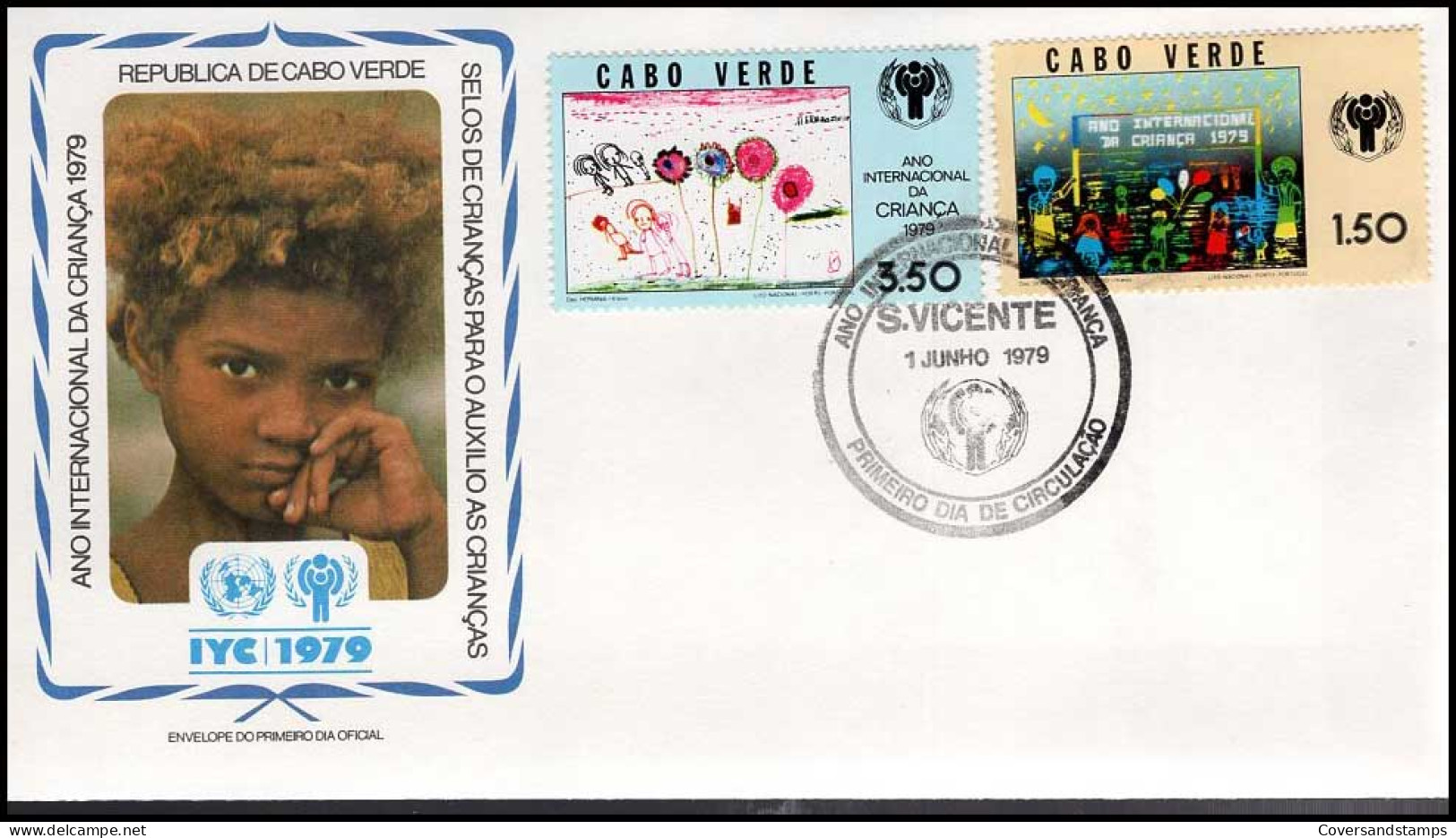 FDC - Year Of The Child / Jaar Van Het Kind / Timbres D'enfants -- Cabo Verde - Andere & Zonder Classificatie