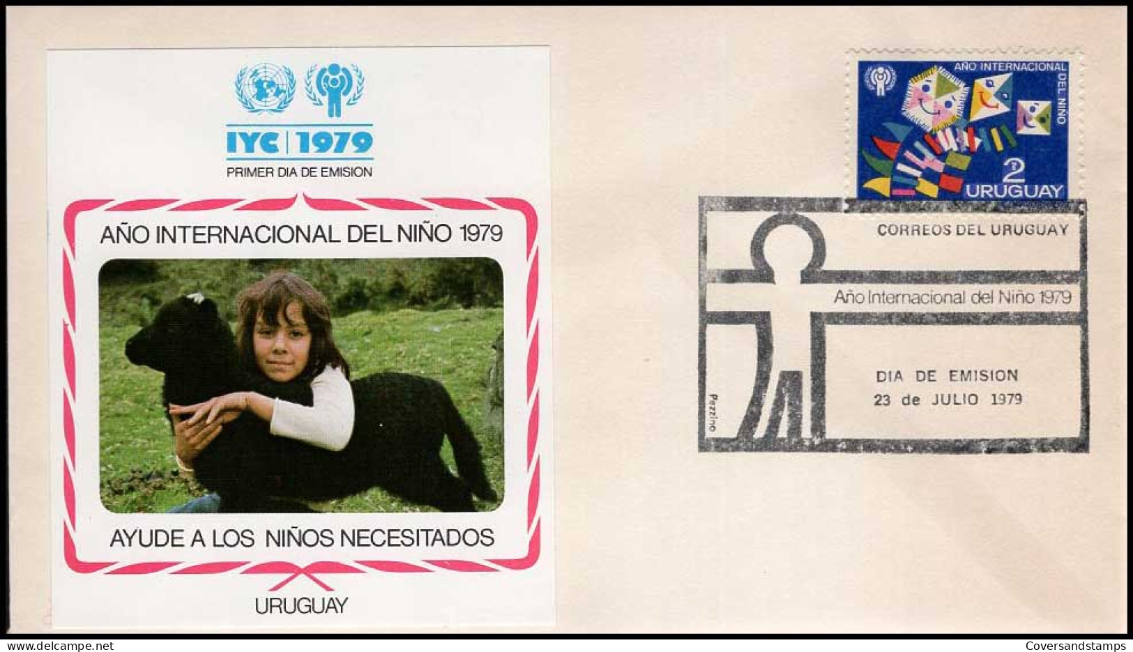 FDC - Year Of The Child / Jaar Van Het Kind / Timbres D'enfants -- Uruguay - Autres & Non Classés