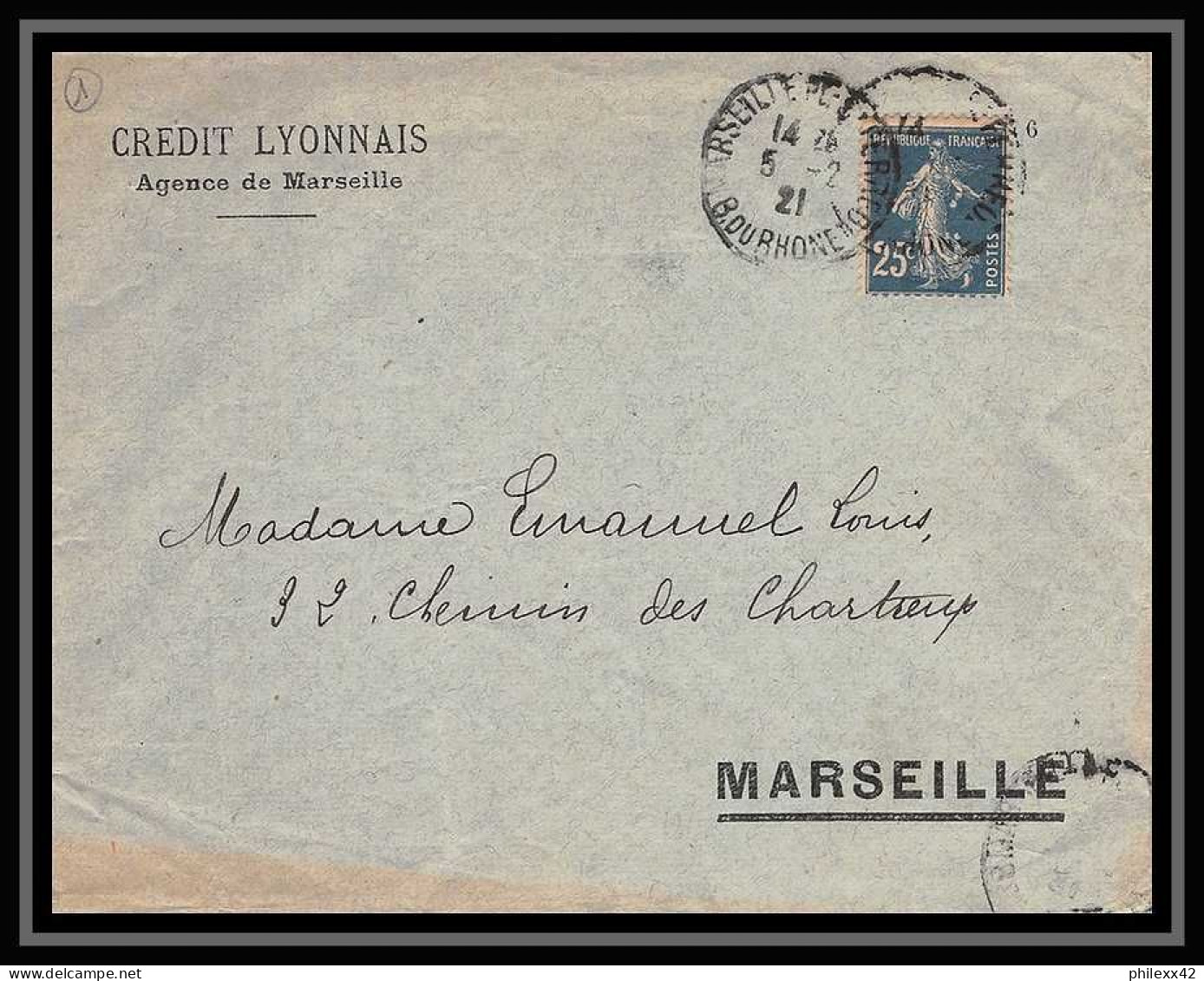 108050 LOT DE 16 Lettres Dont Recommandé Et Télégramme Bouches Du Rhone Marseille Saint Ferréol Daguin - Collections