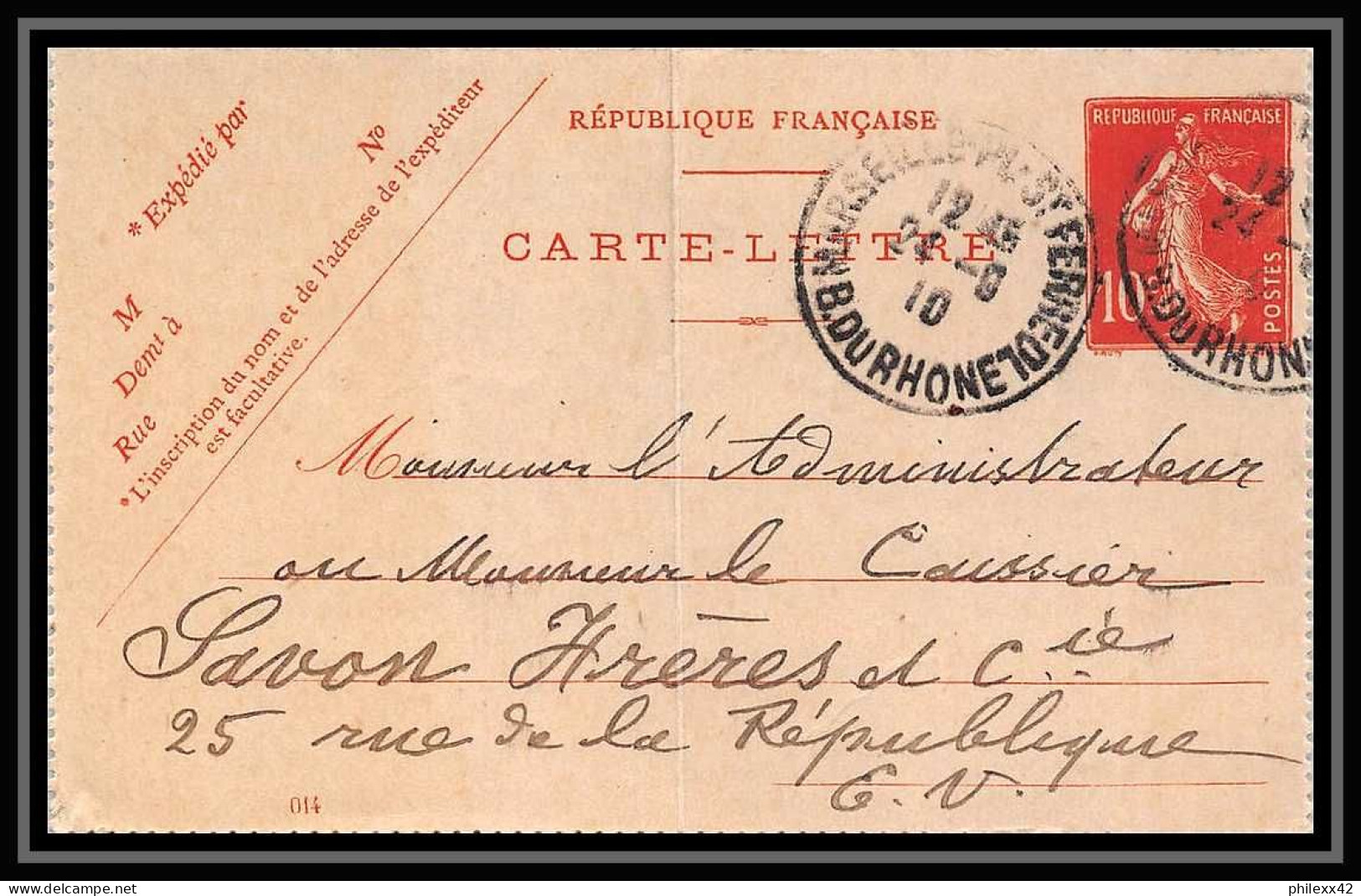 108050 LOT DE 16 Lettres dont recommandé et télégramme Bouches du rhone Marseille saint ferréol daguin