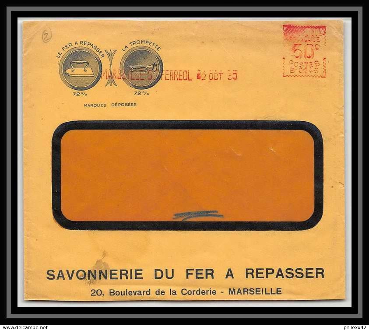 108473 lot de 21 Lettres dont recommandés Bouches du rhone Marseille saint ferréol