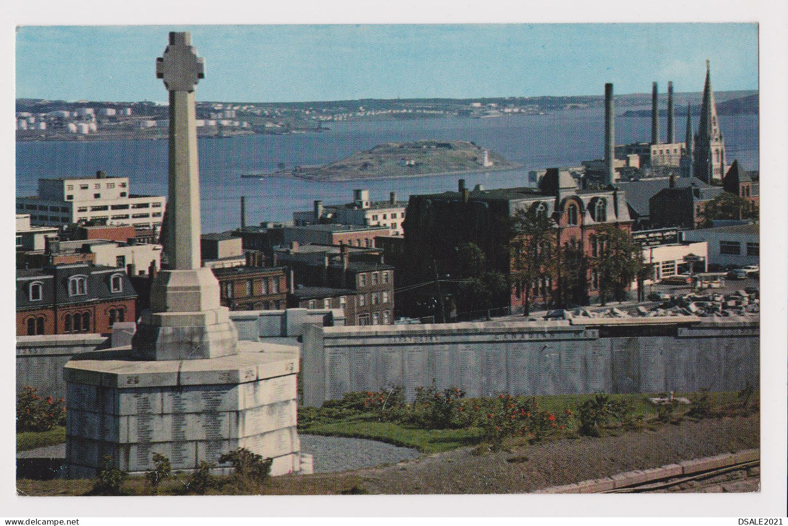 Canada SAILOR'S MEMORIAL ON THE CITADEL, Halifax, Nova Scotia, View Vintage Photo Postcard RPPc AK (42371) - Halifax