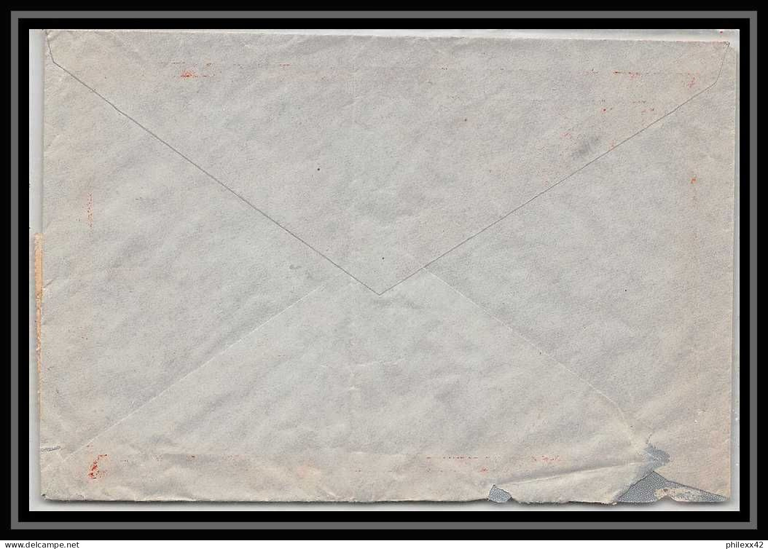 109773 Lettre Cover PA Poste Aerienne Aviation Bouches Du Rhone N°391 Avignon Marseille Chave A4 Pour Accra Gold Coast 1 - 1960-.... Storia Postale